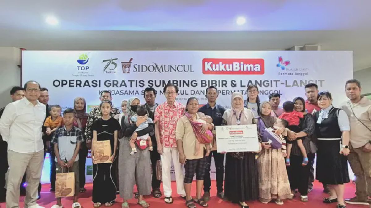 KukuBima Sido Muncul dan Yayasan TOP Gelar Operasi Sumbing Gratis