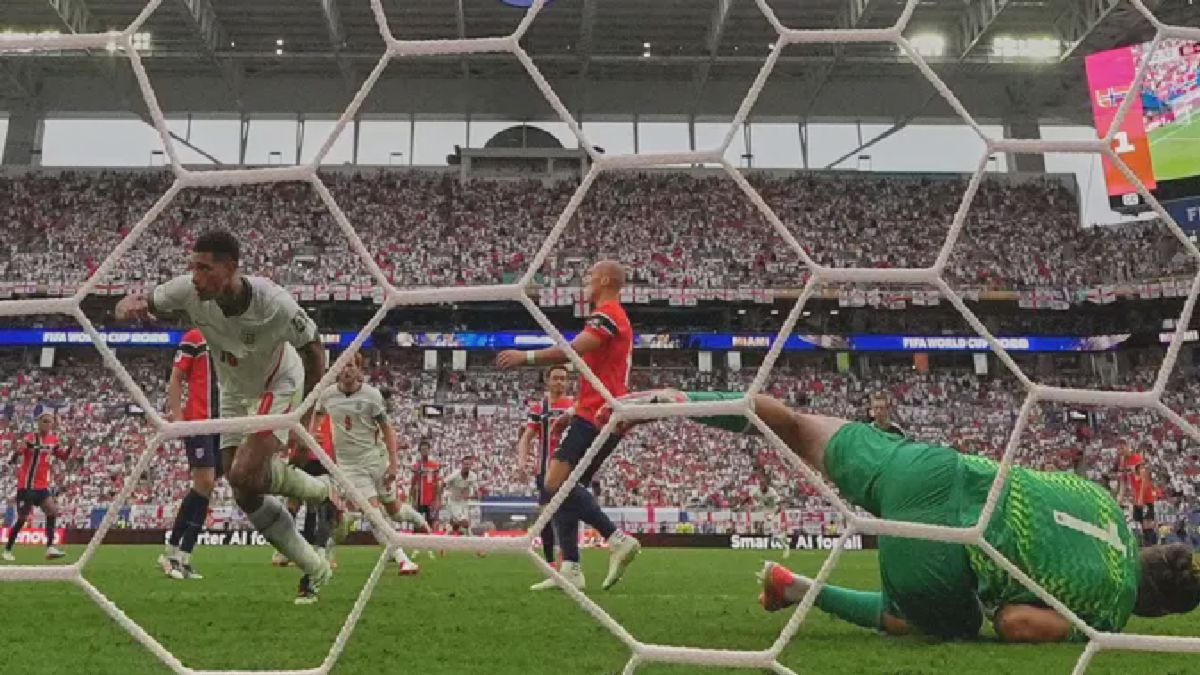 Dua Gol Bellingham Hentikan Perlawanan Norwegia di Perempat Final
