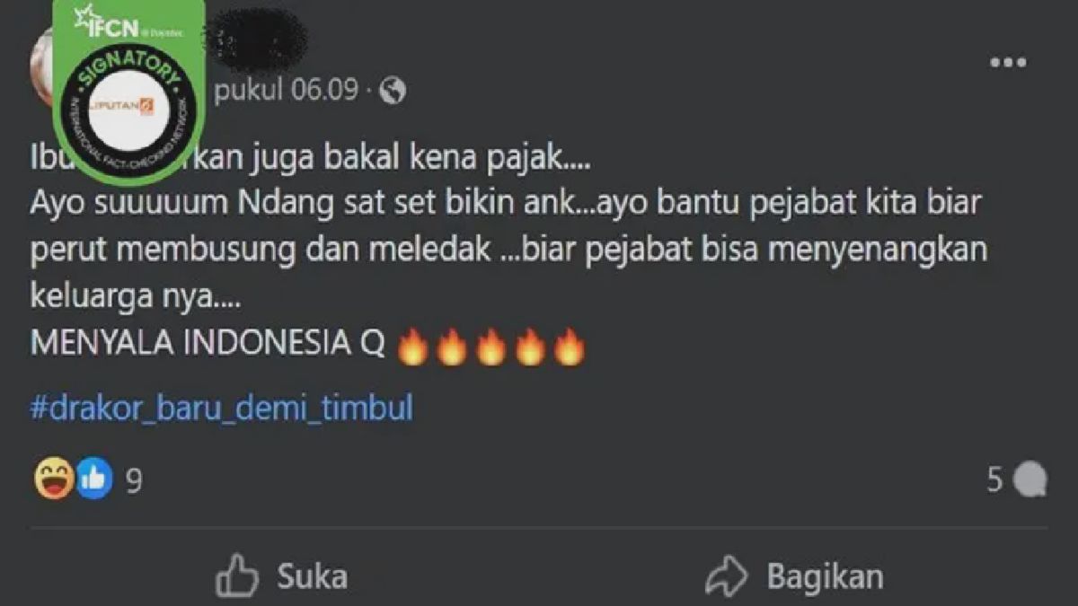 Viral Klaim Pajak Kelahiran, Ini Klarifikasi Resmi Pemerintah