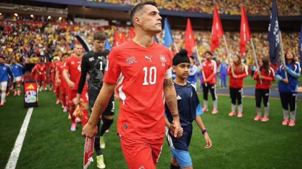 Granit Xhaka Serukan Swiss Tulis Sejarah Baru di Piala Dunia