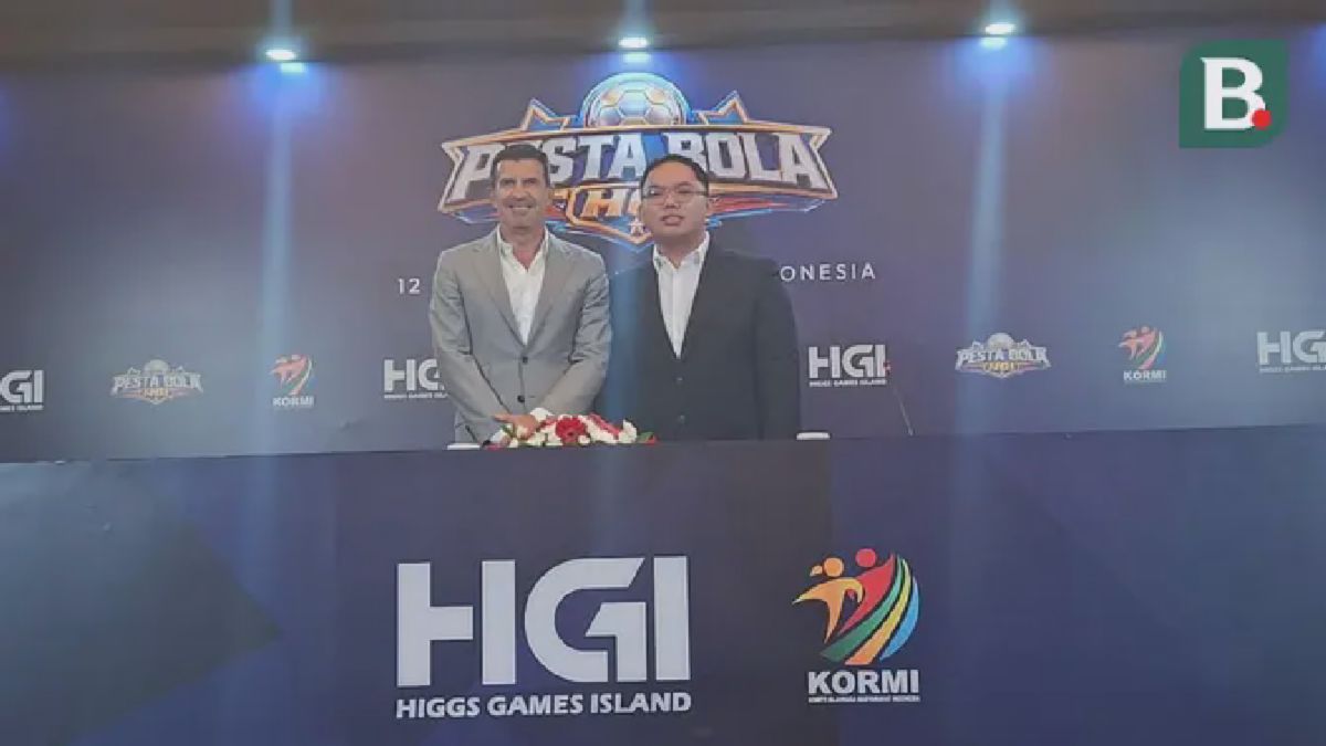Luis Figo Umumkan Pesta Bola HGI 2026 di Jakarta