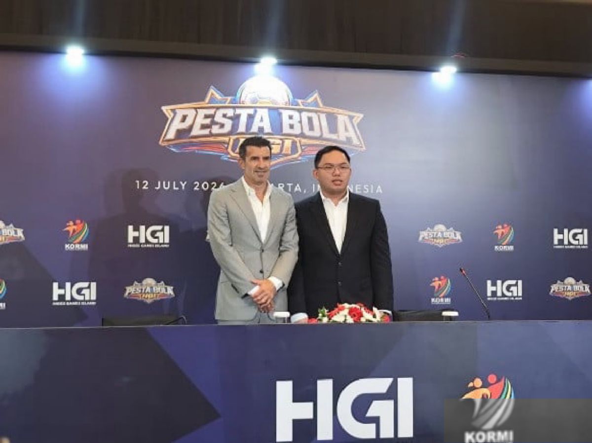 Legenda Luis Figo Ramaikan Pesta Bola HGI 2026 Jakarta