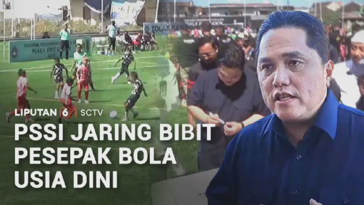 PSSI Jaring Bibit Pesepak Bola Usia Dini Lewat Program Pembinaan Nasional