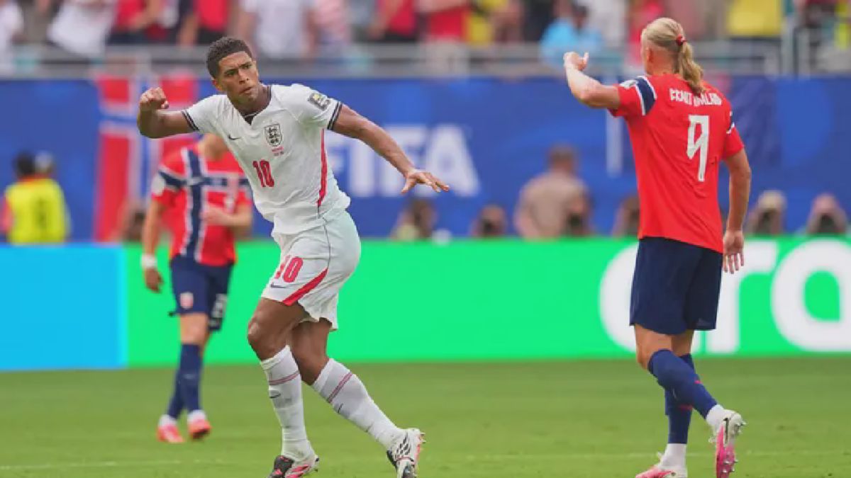Bellingham Cetak Brace, Inggris Kalahkan Norwegia 2-0