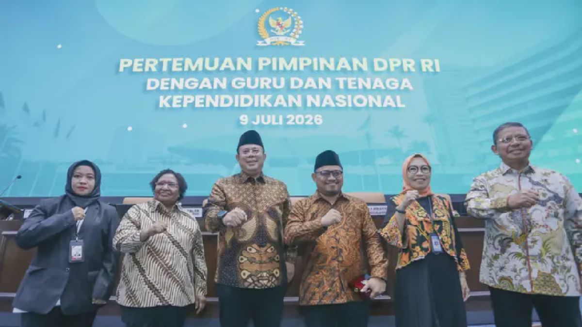 Pimpinan DPR Temui Aliansi Guru, Bahas Nasib Honorer di Senayan