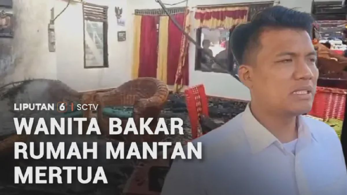 Wanita Bakar Rumah Mantan Mertua Usai Dianiaya Mantan Suami
