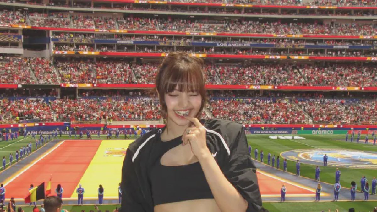 Lisa BLACKPINK Tampil Bak Nike Girl di Piala Dunia 2026