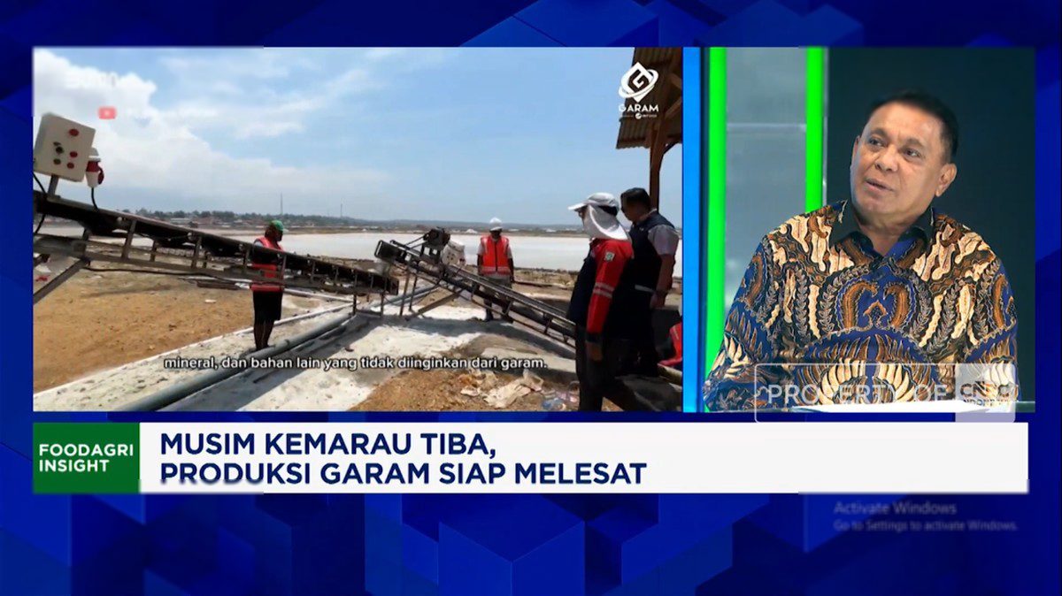 Swasembada Garam Nasional Makin Nyata, Teknologi Canggih dan Investor Global Dilibatkan