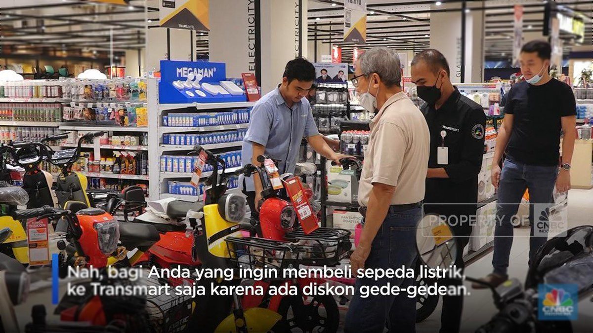 Transmart Full Day Sale Besok, Diskon Sepeda Listrik Menggoda