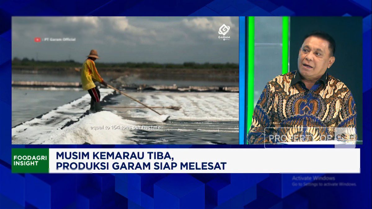 PT Garam Bidik 140 Ribu Ton Garam dari Ladang K-SIGN NTT