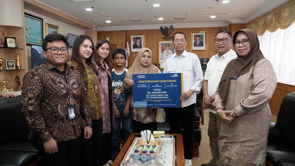 TASPEN Salurkan Santunan JKK dan JKM Rp1,08 Miliar ke Ahli Waris ASN
