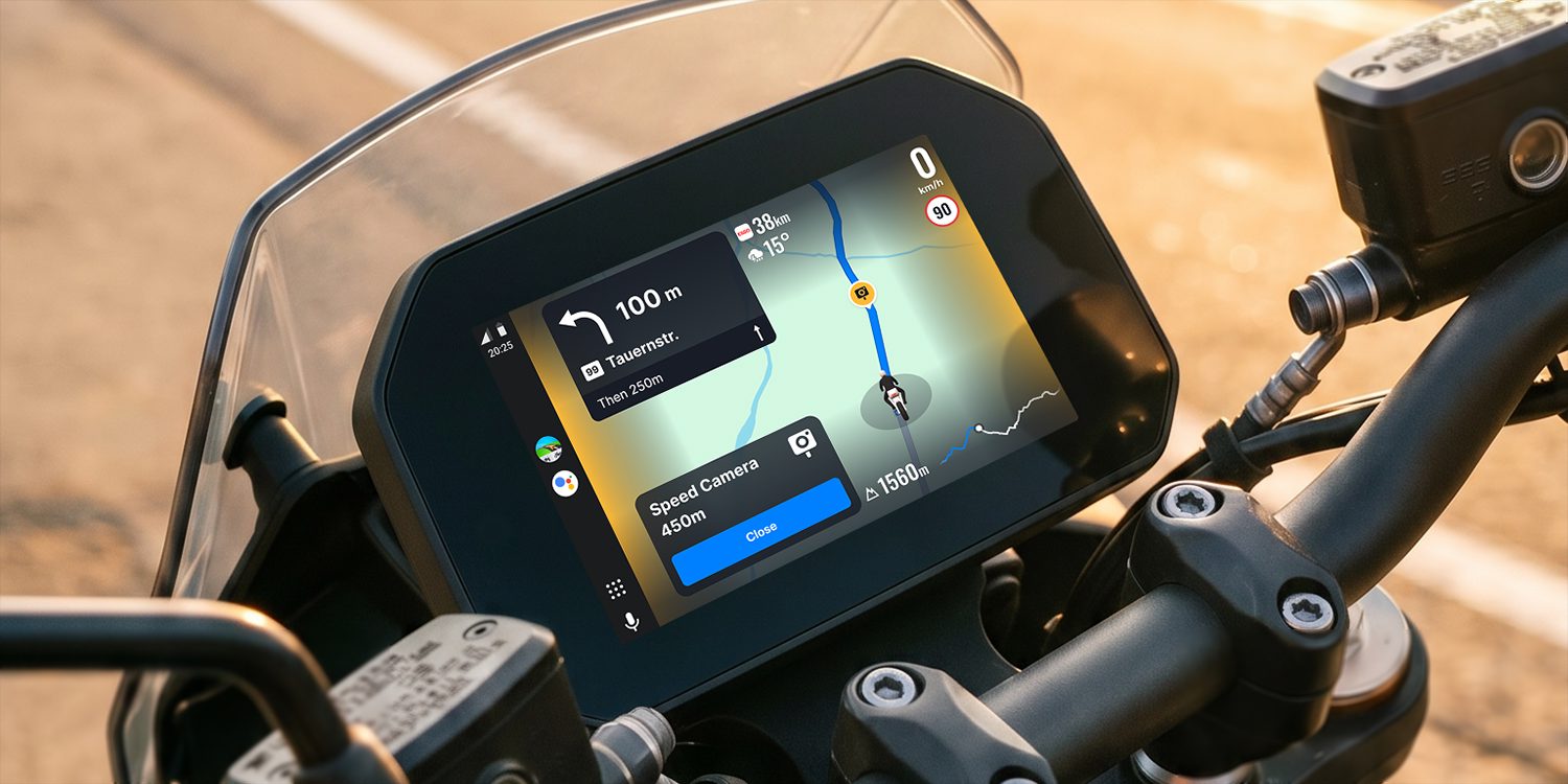 Navigasi Khusus Sepeda Motor Kini Hadir di Android Auto dan CarPlay