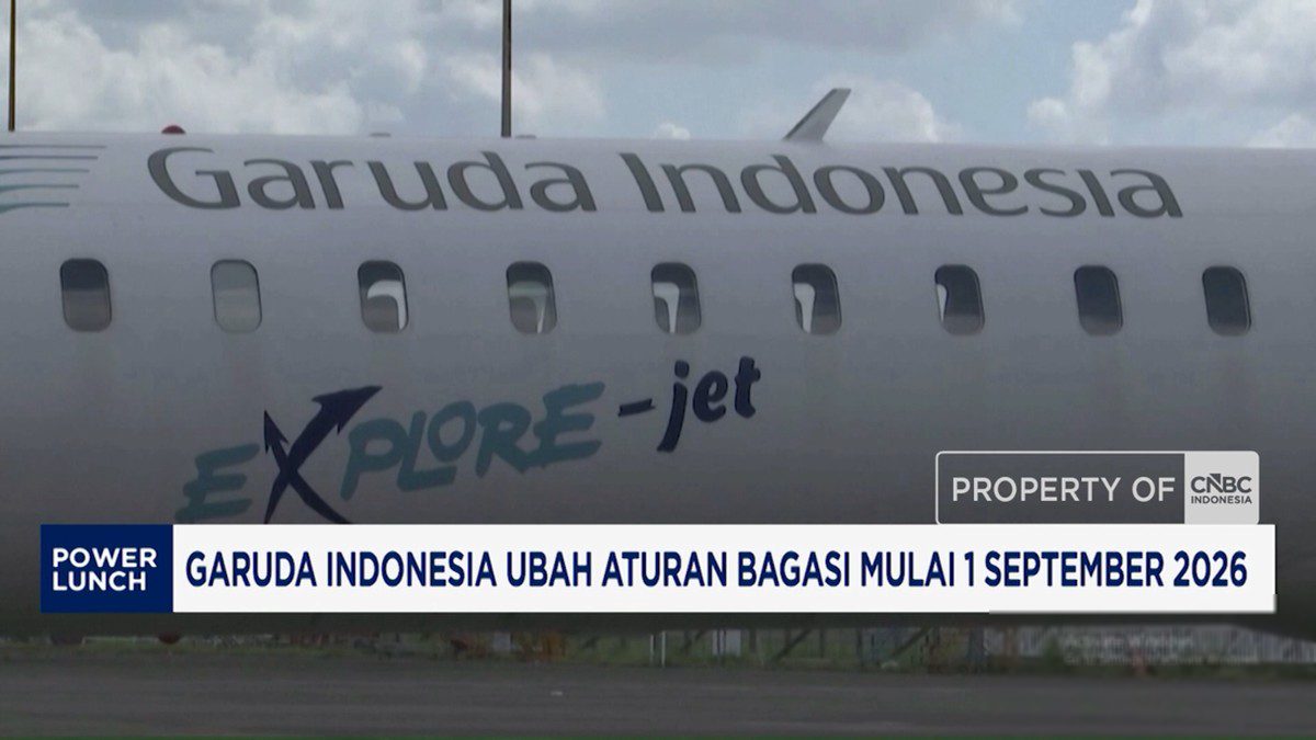 Garuda Indonesia Luncurkan Aturan Bagasi Baru: Berlaku 1 September 2026