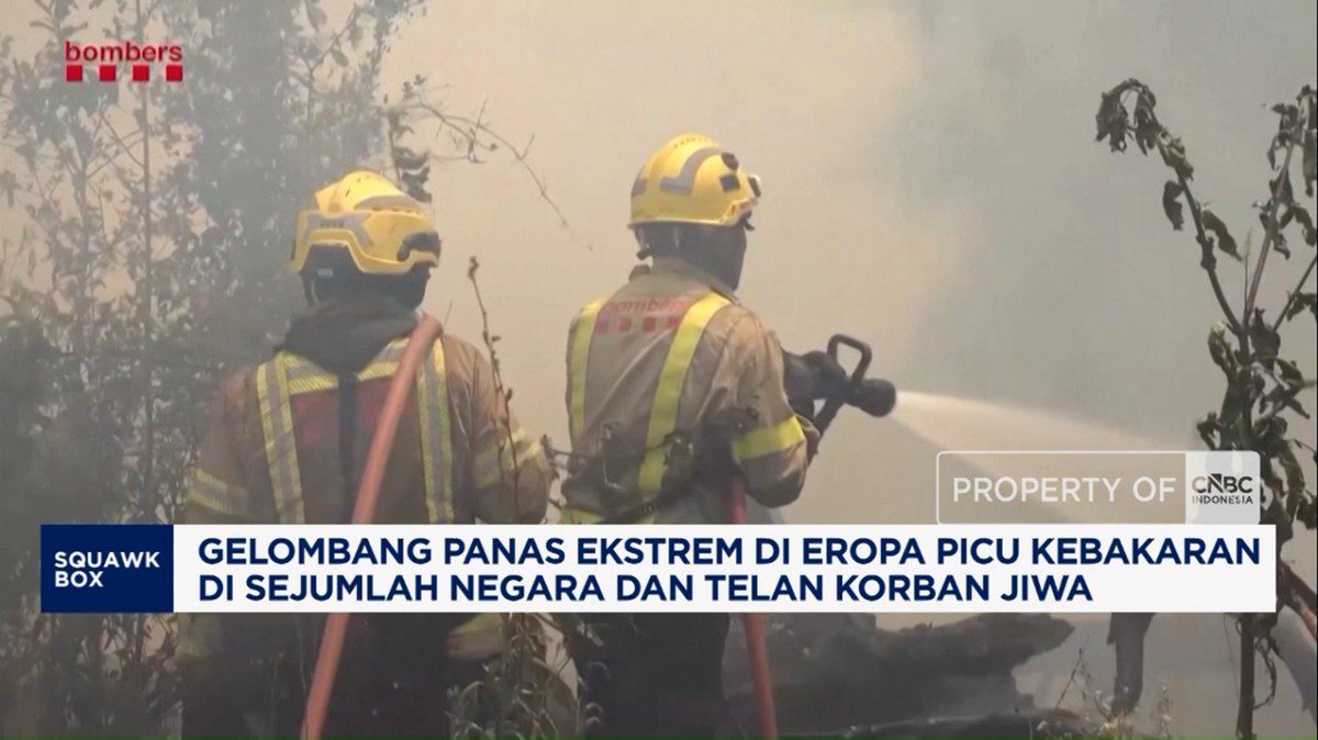 Gelombang Panas Ekstrem Landa Eropa, Kebakaran Hutan Meluas di Berbagai Negara