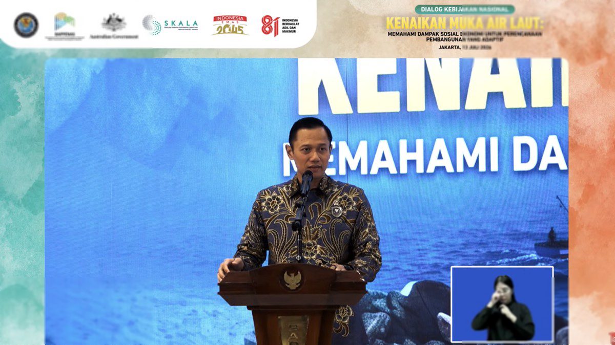 AHY Tegaskan Giant Sea Wall Mitigasi Iklim, Bukan Proyek Roro Jonggrang
