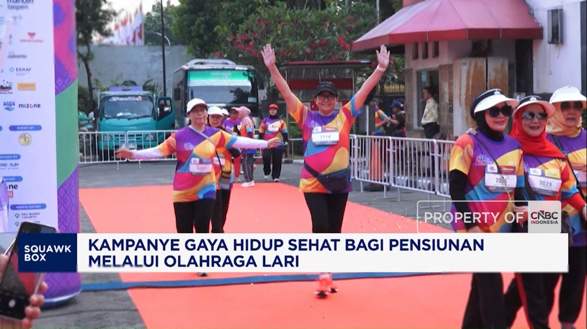 Ribuan Pensiunan Berpacu dalam Kemeriahan Senior Happy Run 2026