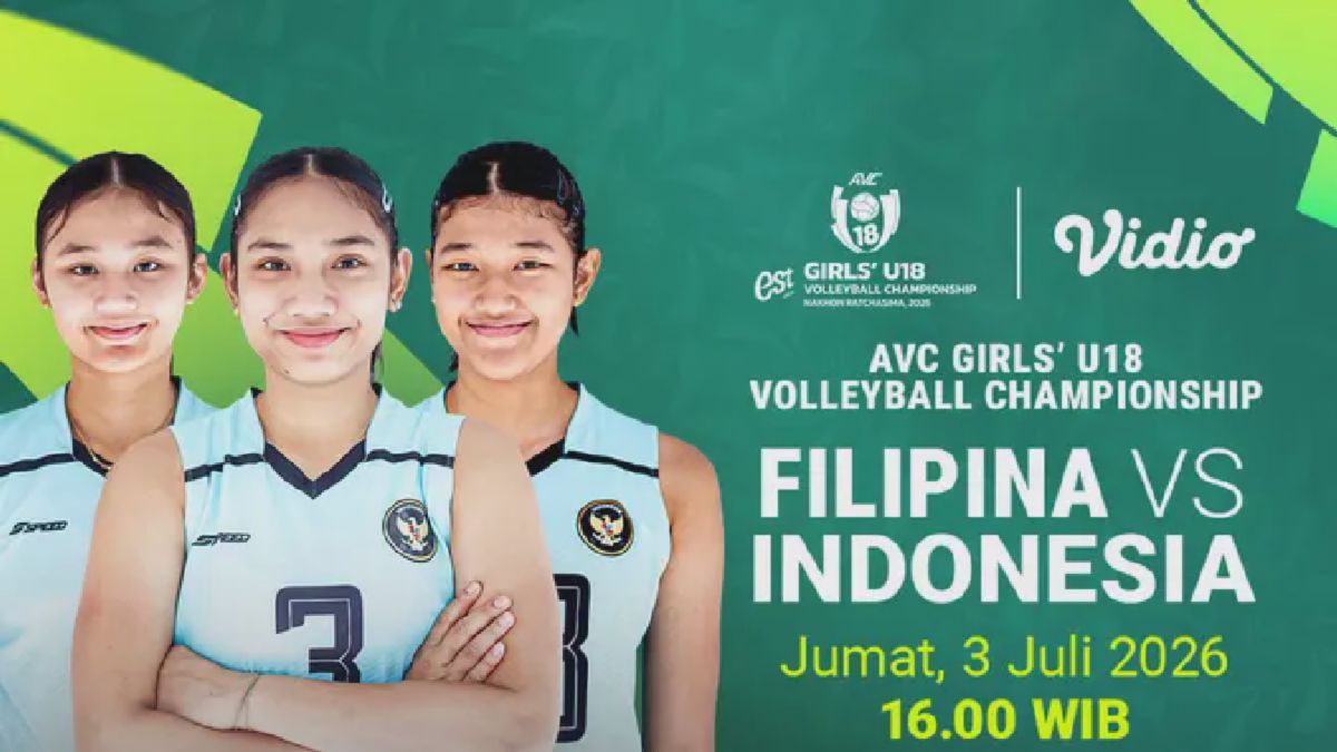 Indonesia Hadapi Filipina dan Jepang di AVC Girls' U18 Championship