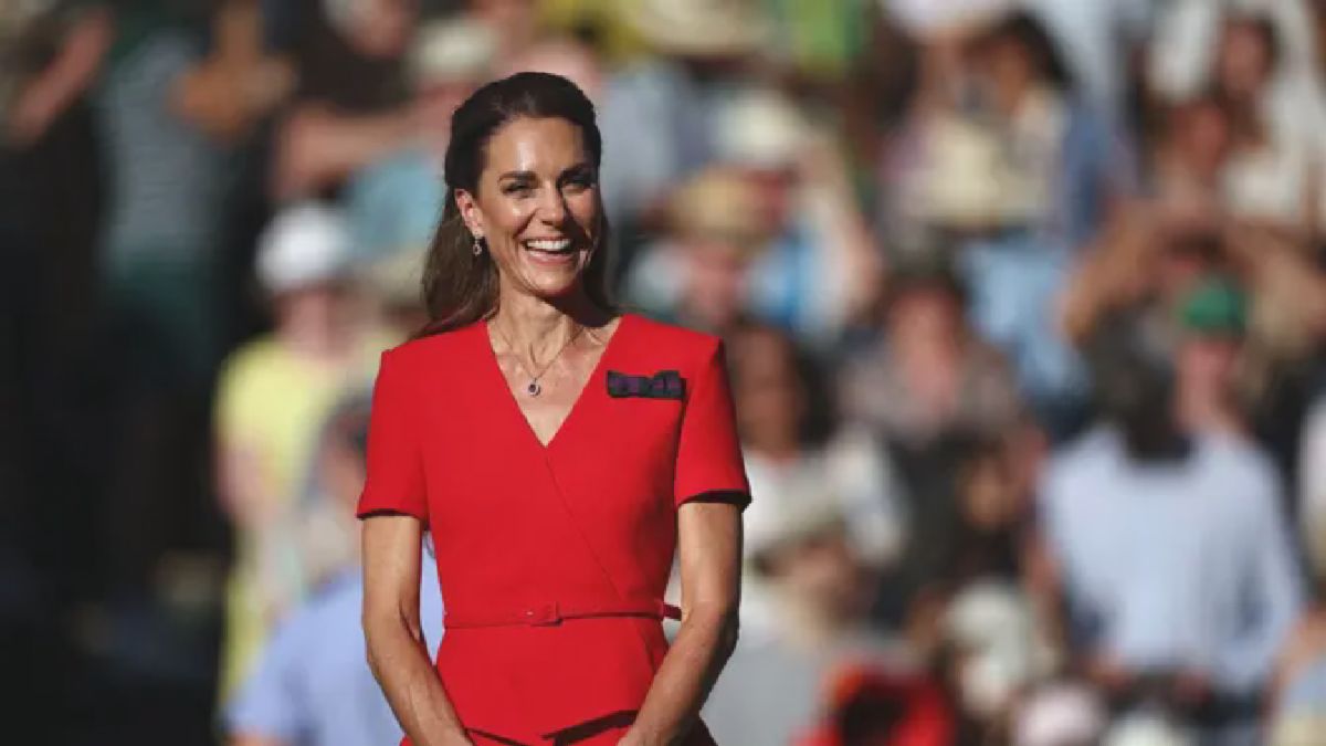 Kate Middleton Tampil Memukau di Wimbledon 2026 dengan Gaun Merah