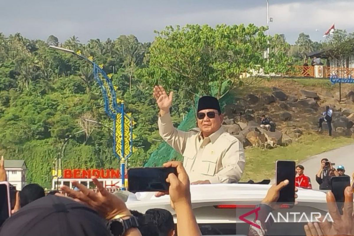 Prabowo Resmikan Lima Bendungan Serentak dari Lombok Barat