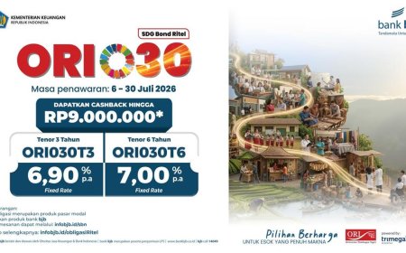 Mau Investasi? bjb Siap Wujudkan Perencanaan Keuangan Lewat ORI030